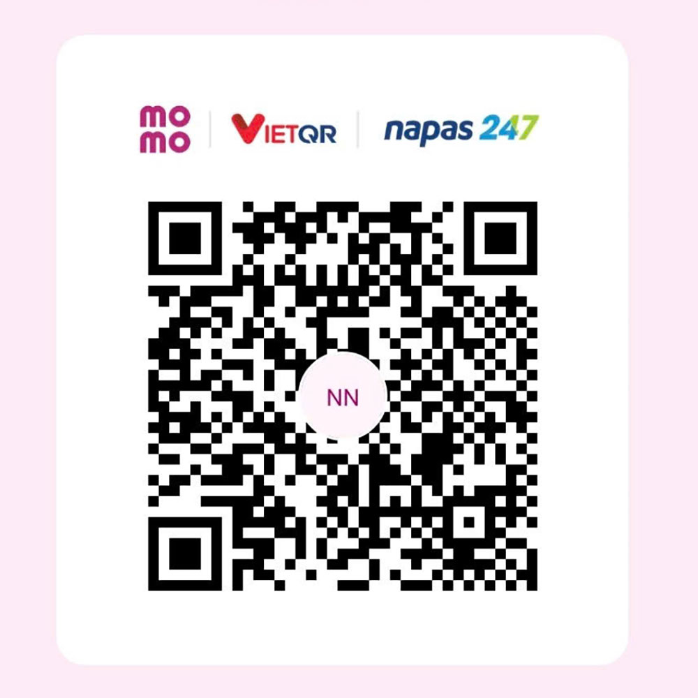 QR Momo ủng hộ tác giả